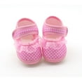 thumbnail image 5 of Baby Girl Walking Shoes Dot Baby Prewalker Cute Non-Slip Baby Bowknot Toddler Soft Baby Shoes, 5 of 5