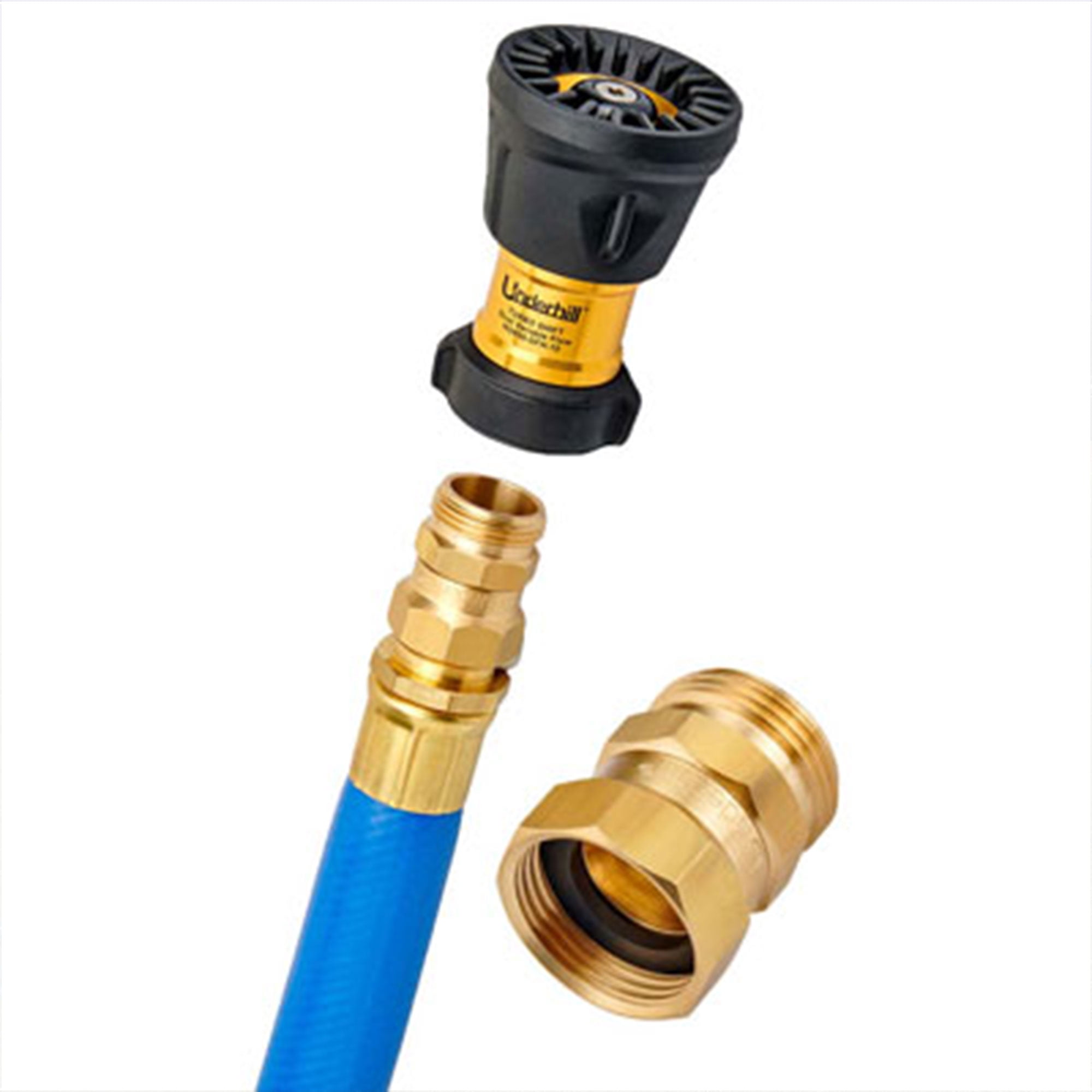 Underhill Garden Hose Nozzle Remover Twist-Ease Kink Eliminator, 1 Inch