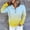 Light Blue, variant on Brondbend Hoodie for Women Pullover Sweatshirt for Women Long Sleeved Drawstring Pocket Button Pullover Print Stylish Oversized Tops Ladies Weekend Workout Fall Winter Wear Yellow