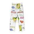 thumbnail image 4 of Disketp Happy Avocado Men'S Pajama Pants - Ultra Soft Fleece Sleep And Lounge Pants (Size: S-Xxl), 4 of 9
