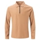 thumbnail image 1 of Blusa y camisa de manga larga con cuello vuelto para hombre, estilo informal de negocios, de moda, con media cremallera y manga larga con cuello vuelto para hombre., 1 of 4