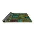 thumbnail image 2 of Ahgly Company Indoor Rectangle Oriental Turquoise Blue Modern Area Rugs, 5' x 7', 2 of 4