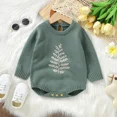 thumbnail image 2 of Conjuntos de mono para niños y niñas, otoño e invierno, monos para bebés recién nacidos, ropa de punto de manga larga de 0 a 18 meses, 2 of 5