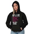 thumbnail image 5 of What I Look In Guys Basset Hound Dog Hoodie Sweatshirt Women Brisco Brands S, 5 of 6