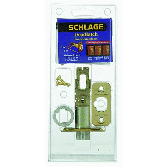 Deadlatch Schlage 40-251 Tri-Option para puertas interiores
