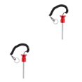 thumbnail image 4 of Maytalsory Magnetic Weight Stack Pin with Pull Parts Rope Replacement Red 10x105mm 2Set, 4 of 6