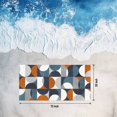 thumbnail image 2 of Beach Towel Mid Century Geometric Bath Pool Towels Abstract Modern Orange Blue Absorbent Beach Towel Soft Large Quick Dry Lightweight Camping Travel Sports Yoga Gym Swim Towels for Adult 35x70 Inch, 2 of 9