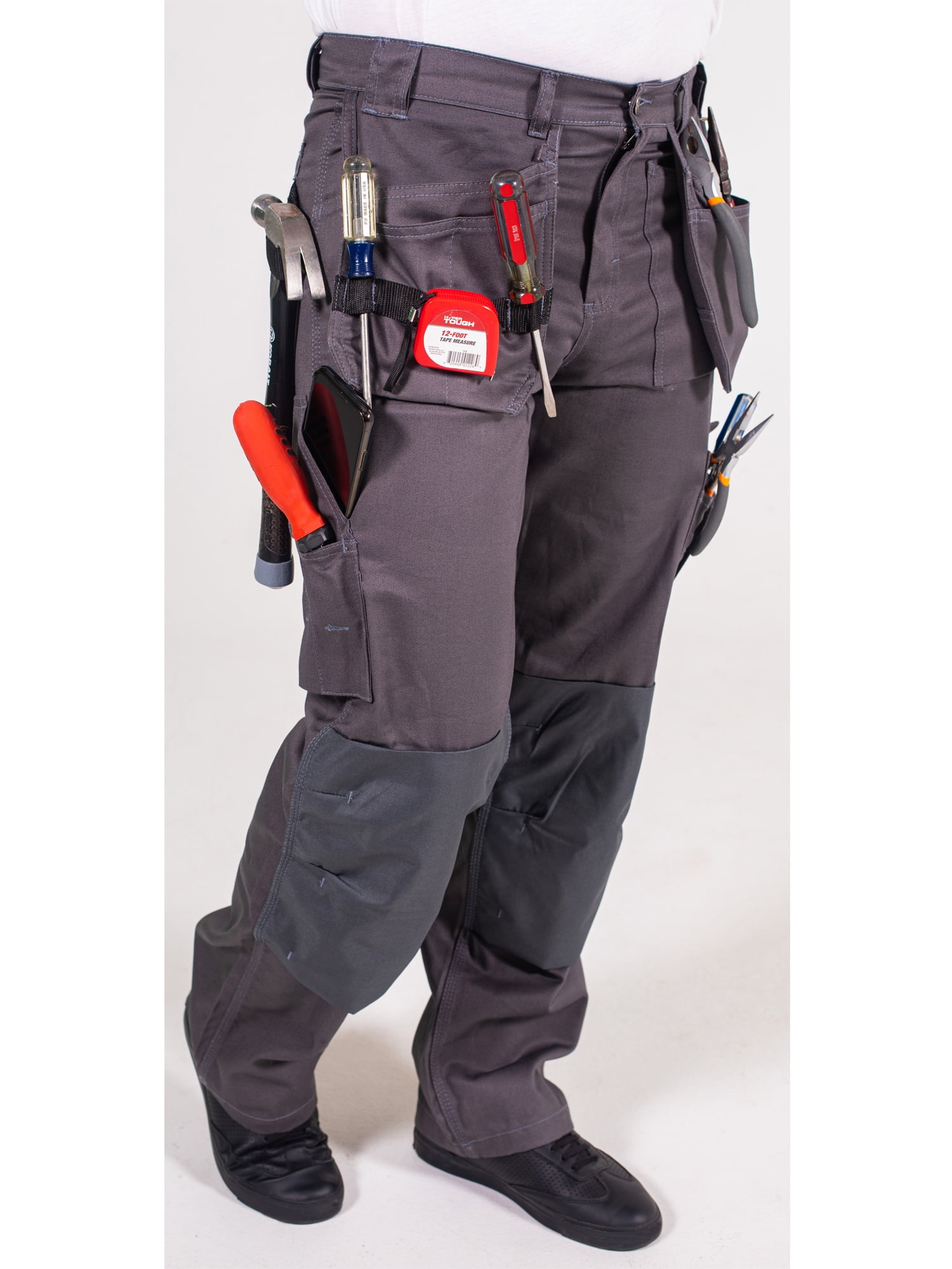 Mens Workwear Trousers Cargo Utility 