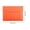 Orange, variant on Black Leather A4 Document Folder, Professional Envelope-Style File Organizer with Snap Closure for Office Documents, Business Papers and Travel Use