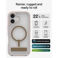 thumbnail image 2 of Funda ZAGG Rainier para iPhone 17 con grafeno y protección contra caídas de 7 m, 2 of 9