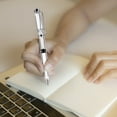 thumbnail image 4 of MasteelfCA 4Pcs Fountain Pen with Ink Absorber Transparent Ink Pen Students Writing Pen, 4 of 7