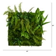 thumbnail image 2 of Nearly Natural 40" x 40" Forest Artificial Living Wall in Green, 2 of 4