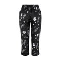 thumbnail image 5 of WILLBEST Pantalones Casuales para Mujer con Estampado de Patrón, Cintura Elástica, Ligeros, Transpirables, de Lino, Cómodos y elegantes para Uso Diario. Mediana, 5 of 5