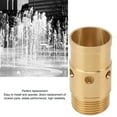 thumbnail image 3 of Water Fountain Nozzle Spray, Offer Oxygen Enrichment Brass Small To Large Injector Nozzle Pond Sprinkler Head Compact  for Library, 3 of 7