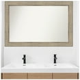 thumbnail image 5 of Amanti Art Custom Wall and Bathroom Mirror (32 x 48 in.), Trellis Silver Frame, 5 of 7