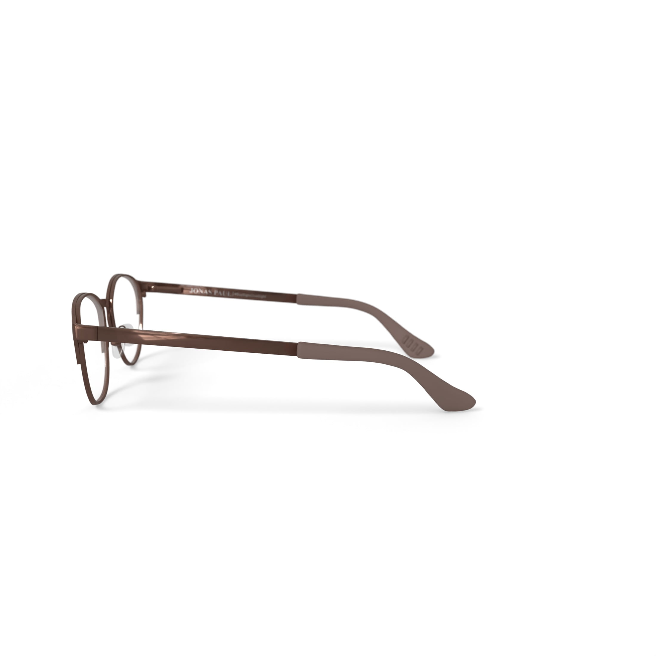 Jonas Paul Youth Solomon/Sophie Round Prescription Eyeglasses with Case, Rose Gold