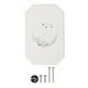 thumbnail image 1 of Cateissary Kit de montaje de luz exterior para montaje en revestimiento, construcción duradera, kit de placa vertical 8141DBL para exteriores, Decoración del hogar blanco, 1 of 6
