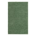 thumbnail image 2 of Unique Loom Everyday Shag Collection Area Rug - Solid (5' x 8' Rectangle Green), 2 of 6