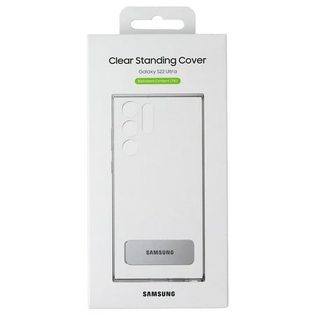 Samsung Official Clear Standing Cover for Samsung Galaxy S22 Ultra - Clear