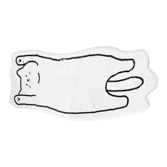Soft Anime Cat Carpet Warm Rug For Living Room Bedroom Furry Floor Mat With Cute Design Blanket Throws under 20 Knit Throw Blankets Small Area Rugs Rugs for Bedroom Large 1d Blanket Modern Rugs for
