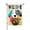 Color 10, variant on Amhnf Colorful Floral Garden Flag With Be Kind Message For Home Outdoor Garden Yard Decor 12x18 inch