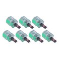 thumbnail image 4 of Lishi Ergonomic Non-slip Handle, 7pcs Stubby Flathead Screwdriver Set for Sewing Machine, 4 of 20