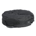 thumbnail image 2 of Sac de Sable Rond Noir pour Tente Extérieure Parasol Base avec Support, 2 of 8
