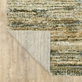 thumbnail image 4 of Style Haven  Halden Textural Stripes Area Rug Multi/Gold 3'3" x 5'2" 3' x 5' Indoor Living Room,Bedroom Green,Blue,Gold Rectangle, 4 of 5