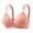 Pink, variant on Push Up Bras for Women Front Closure Lace Wireless Bralette Womens Seamless Jelly Bras