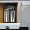 thumbnail image 4 of Rubbermaid, Utensil Organizer with No Slip Grip, Gray, 4 of 6