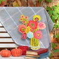 thumbnail image 6 of OVINYER Spring Flower Watering Can Welcome Wooden Door Wall Hanging Fashionhanging Garland Door Decor Wreath Decoration Pendant, 6 of 7