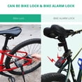 thumbnail image 2 of Wsdcam Bike Motorcycle Lock Alarm with Remote Anti-Theft Vibration Waterproof Bicycle Alarm Lock, 2 of 7