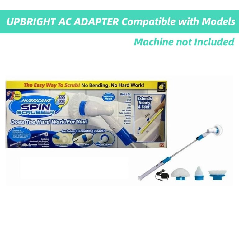AC Adapter For Hurricane SpinScrubber - Power Charger Supply, Compatible Replacement
