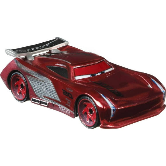 Véhicule Cars Racing Red Jackson Storm Disney Pixar à l'échelle 1:55