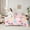 Blue Pink Yellow, variant on Manfei Kids Children Cartoon Dinosaur Twin Bedding Sets 7-Piece,Kawaii Animal Dino Bedding Comforter Set Microfiber,Cute Jungle Wildlife Breathable Sheet Sets,Breathable Home Decor,Reversible