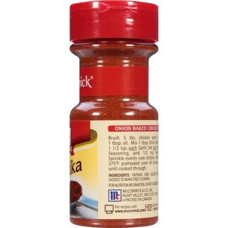 McCormick Paprika 2.12 oz (Pack of 3)