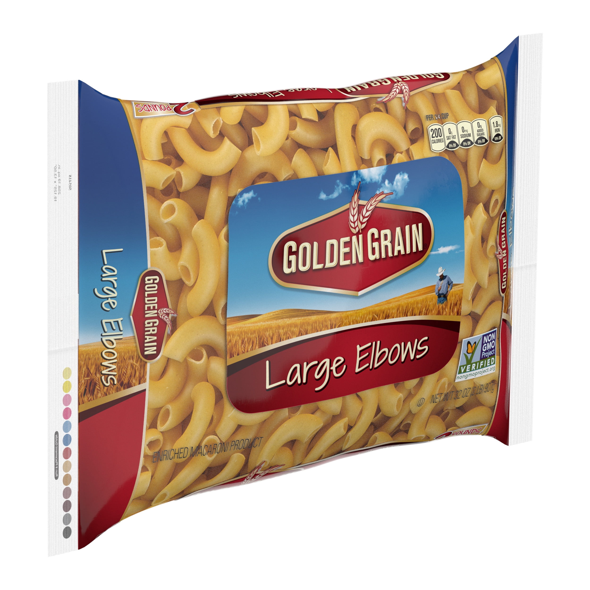 Golden Grain Large Elbows, 32 oz