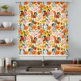 thumbnail image 5 of Floral Sheer Curtains 72 Inches Long, Spring Poppy Daisy Flowers Botanical Beige Light Filering Curtains, Breathable Simi Curtain Privacy Drapes for Living Room Bedroom Lightweight Window Treatment, 5 of 9