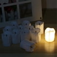 thumbnail image 3 of 12PCS Flameless Candle Simulated Decorative LED Candle Light LED Tea Light, 3 of 8