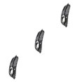 thumbnail image 1 of Kenally Front Fog Light Grill Grille Fog Light Grill Lamp Fit for Q5 ACC Type1 NO1, 1 of 1