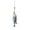 Blue, variant on Mediterranean Decorative Pendants, Illuminated Coastal Wall Hangings, Nautical Starfish & Seahorse Decor, Battery-Powered Accent Lights for Beach House, Bathroom & Sea Themed Rooms, Dark Blue