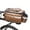 Champagne, variant on Waterproof Insulated Trunk Cooler Bag Cycling Bicycle Rear Rack Seat Bag Luggage Storage Bag MTB Bike Pannier Bag Shoulder Bag