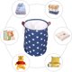 thumbnail image 4 of Laklulu Bolsa de almacenamiento diaria para artículos diversos, cesta de almacenamiento plegable con doble asa, cesta para ropa sucia, 4 of 5