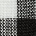 thumbnail image 6 of (3 pack) Offray Ribbon, White and Black Buffalo Check 2 1/2 inch Wired Edge Woven Ribbon for Crafts, Gifting, and Wedding, 9 feet, 1 Each, 6 of 7
