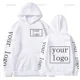 thumbnail image 3 of 2024 Estudiante Casual Texto impreso personalizado Sudadera con capucha DIY Logotipo personalizado Sudadera con capucha personalizada Sudadera con logotipo de texto, 3 of 5