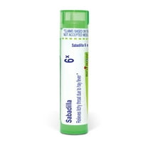 Boiron Sabadilla 6X, Homeopathic Medicine for Itchy Throat Due To Hay Fever, 80 Pellets