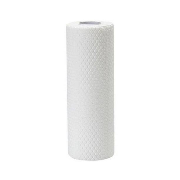 1 de papel de cocina Toallas Paño de limpieza de platos Toallas absorbentes de agua Trapos Paño absorbente de aceite Toalla de papel par Blanco perfecl Paños de limpieza desechables
