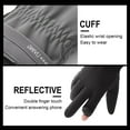 thumbnail image 4 of Miogawg Winter Waterproof Gloves, Cold Weather Thermal Gloves With Touchscreen Fingers, Suit For Running Driving Cycling Hiking Biking, 4 of 8