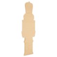 thumbnail image 4 of Wood Nutcracker Cutout 6-inch x 2-3/16-inch Pack of 12 Blank Christmas Ornaments Unfinished for Crafts and Decor, by Woodpeckers, 4 of 8