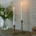 thumbnail image 3 of Better Homes & Gardens Gold Cast Iron Metal Taper Candle Holder, 2-Pack, 3 of 12